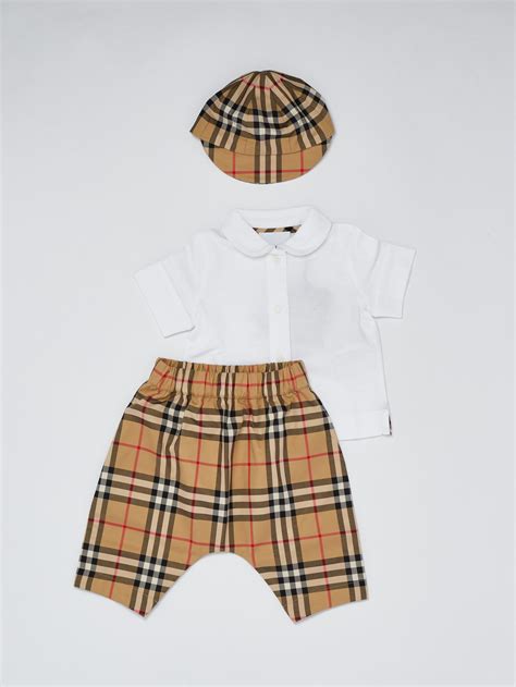 completo burberry bambino|Burberry newborn.